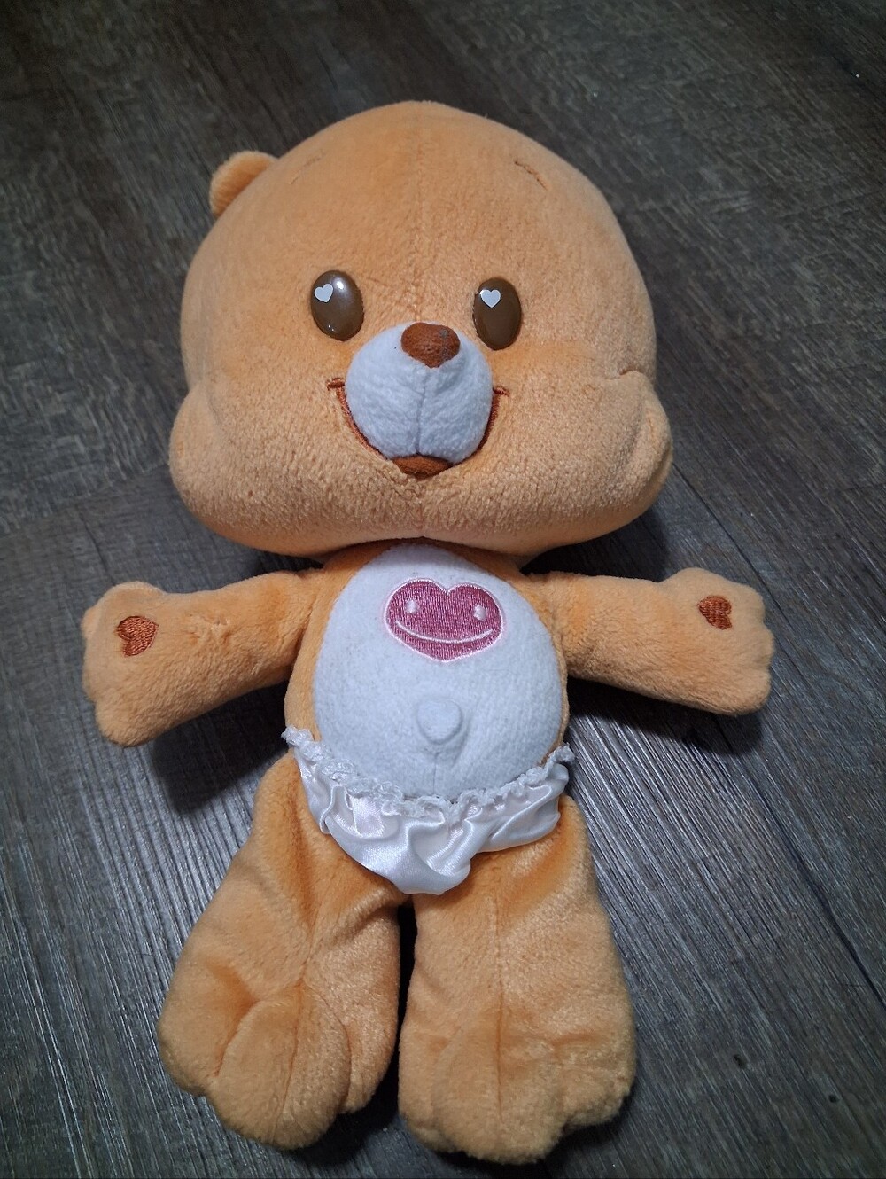 2004 Care Bear Cubs Baby Tenderheart Bear Plush Stuffed Animal